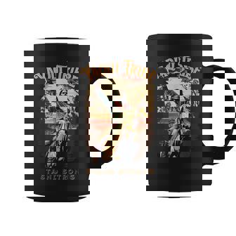 Yaqui Tribe American Indian Warrior Chief Stand Strong Graphic Print Coffee Mug - Monsterry