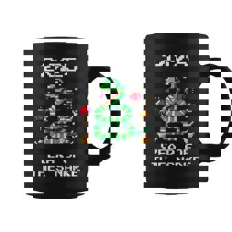 Year Of The Snake 2025 A Pixelated Art For Chinese New Year Graphic Print Coffee Mug - Monsterry