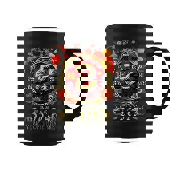 Year Of The Snake Amazing Chinese Asian Lunar New Year 2025 Graphic Print Coffee Mug - Monsterry