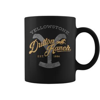 Yellowstone Dutton Ranch Est 1886 Iconic Logo Team Style Tassen - Geschenkecke