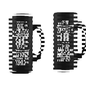 Yes I'm A Gamer Girl Yes I Can Kick Your Ass Gaming Graphic Print Coffee Mug - Monsterry
