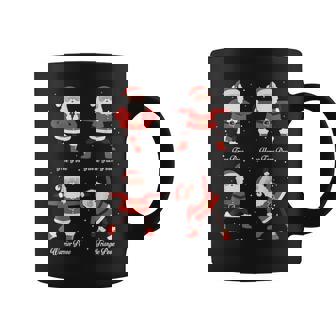 Yoga De Noël Drôle De Méditation Du Père Noël Pose De Noël Tasse - Cadeauxyz