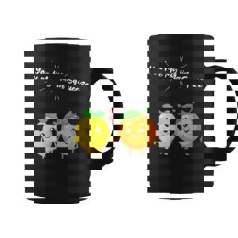 You'Re My Main Squeeze Orange Lemon For Vegetarians & Vegans Graphic Print Coffee Mug - Monsterry