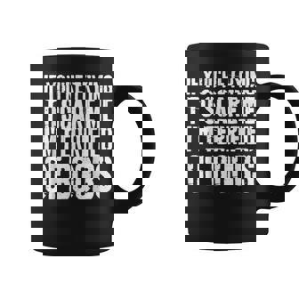 If You're Trying To Scare Me I'm Terrified Of Boobs Retro Coffee Mug - Seseable