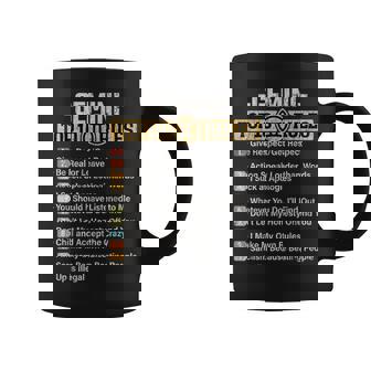 Zodiac Sign Top 10 Rules Of Gemini Graphic Graphic Print Coffee Mug - Monsterry