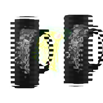 Zombie Pizza Slice Humor Style Graphic Print Coffee Mug - Monsterry
