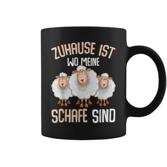 Zuhause Ist Wo Meine Sheep Home Is Where My Sheep Tassen - Geschenkecke