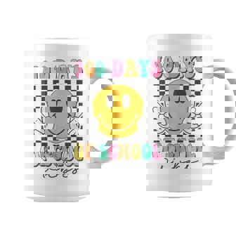 100Th Day Of School Vibes Cute Smile Face 100 Days Of School Coffee Mug - Monsterry