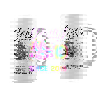 10Th Birthday Girl 10 Year Old Roller Skate Skating Coffee Mug - Seseable