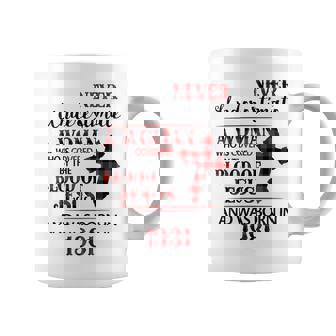 1981 A Woman Who Is Covered By The Blood Of Jesus Coffee Mug | Mazezy