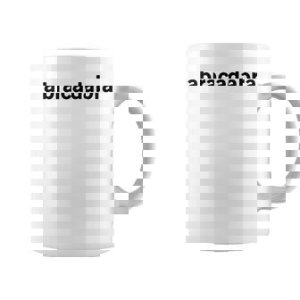 Abracadabra Cool Magic Witch Quote Graphic Print Coffee Mug - Monsterry