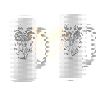 Aesthetic Fairy Wings Skeleton Alt Grunge Taza de café - Regaloses