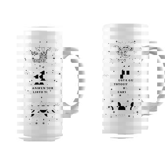 Angel Number 111 Shirt Angel Aesthetic Angel Core Butterfly Graphic Print Coffee Mug - Monsterry