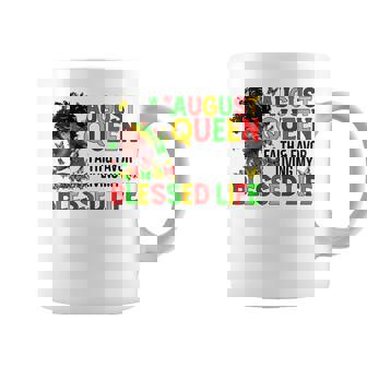 August Queen Afro-Américaine Anniversaire Queen Tasse - Cadeauxyz