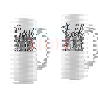 Baseball Mom Retro Vintage Baseball Coffee Mug - Thegiftio UK