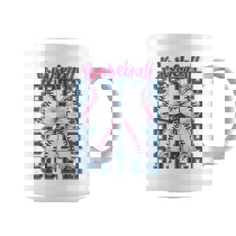 Baseball Sister Coquette Bow Biggest Fan Sport Lovers Girl Coffee Mug - Thegiftio