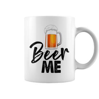 Beer Me Button Up Beer Drinking Love Tasse - Cadeauxyz