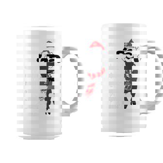 Behind Every Great Knitter Is a Shivering Sheep Graphic Print Coffee Mug - Monsterry