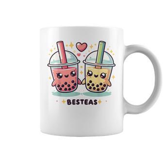 Best-Teas Süßes Kawaii Boba Wortspiel Tea Bubble Tea Tassen - Geschenkecke