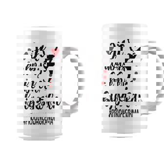 Her Biggest Fan Dancing Grandmother Of A Dancer Grandma Coffee Mug - Thegiftio UK