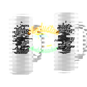 Bombay Mumbai India Hindustan Ambassador Indian Taxi Graphic Print Coffee Mug - Monsterry