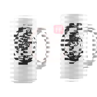Bonsaï Zen Enso Japonais Kanji Arbre Tasse - Cadeauxyz