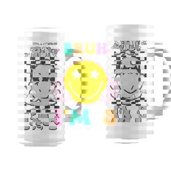 Bruh I'm 8 Groovy 8Th Birthday 8 Years Old Girls Boys Coffee Mug - Thegiftio UK
