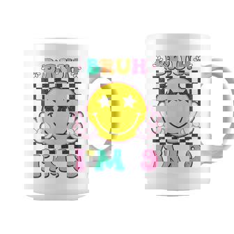 Bruh I'm 9 Groovy 9Th Birthday 9 Years Old Girls Boys Coffee Mug - Monsterry