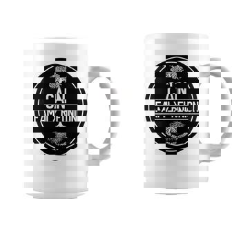 Cain Family Reunion Our Roots Are Strong Tree Graphic Print Coffee Mug - Monsterry