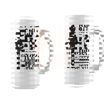 I Can'T Fix Stupid But I Can Cast On It Orthopedic Surgeon Graphic Print Coffee Mug - Monsterry