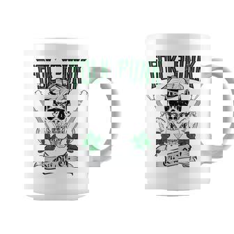 Celtic Folk Punk Skull Music Manche Longue Tasse - Cadeauxyz