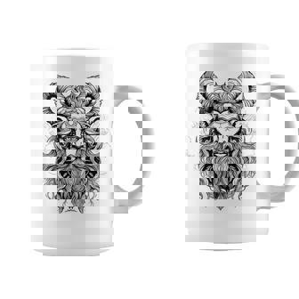 Cernunnos Viking God Of Norse Mythology Pagan Wicca Celtic Graphic Print Coffee Mug - Monsterry
