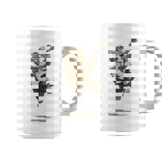 Chat Amusant Jouant De La Guitare – Chat De Guitare Drôle Tasse - Cadeauxyz