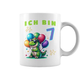 Children's Dino Children's Ich Bin Sieben 7 Jahre Alt Tassen - Geschenkecke