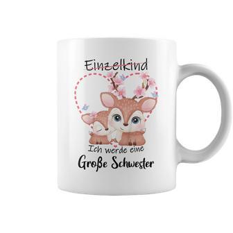 Children's Ich Werde Große Schwester Ich Pink Tassen - Geschenkecke