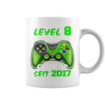 Children's Level 8 Birthday Boy Gamer 2017 8Th Birthday Tassen - Geschenkecke