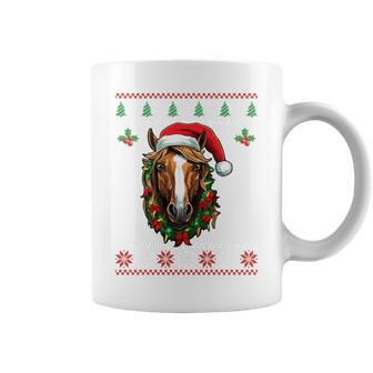 Christmas Jumper With Horse Pony For Adults And Children Tassen - Geschenkecke