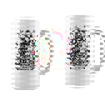 Christmas Sorta Merry Sorta Scary Skeleton Xmas Tree Graphic Print Coffee Mug - Monsterry