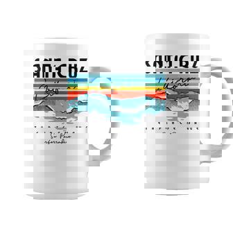 Ciudad De Santa Cruz En California Años 70 80 Retrointage Taza de café - Regaloses