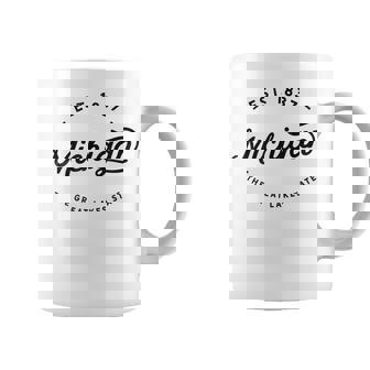 Classic Retro Vintage Michigan USA Great Lakes State Graphic Print Coffee Mug - Monsterry