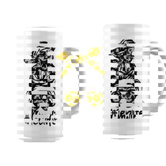 Classy Memaw Life With Sunflower Messy Bun Mother's Day Coffee Mug | Mazezy