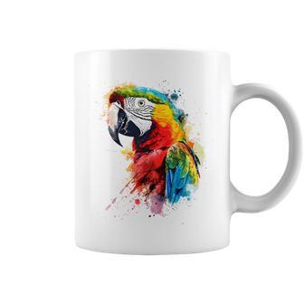 Colourful Parrot Watercolor Tassen - Geschenkecke