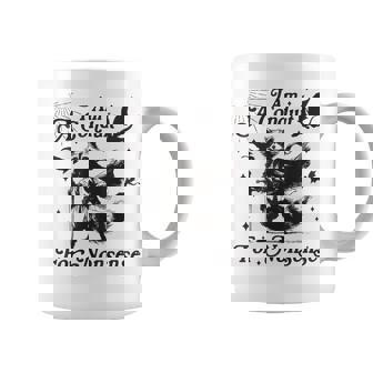 I Am A Conduit For Nonsense Raccoon Coffee Mug | Mazezy
