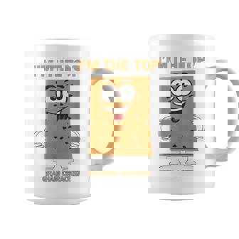 Couple I'm The Top Graham Cracker Smores Halloween Graphic Print Coffee Mug - Monsterry