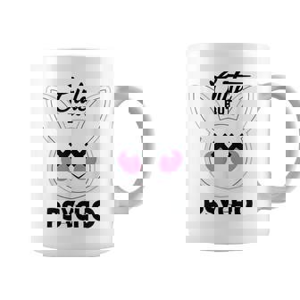Cute Bunny ArtCute But Psycho T-Shit Graphic Print Coffee Mug - Monsterry