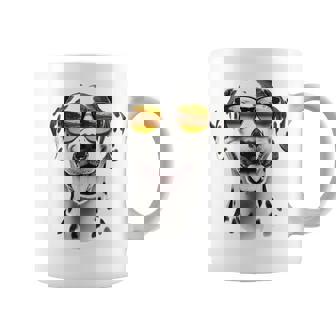 Dalmatian Dog Motif Pet Illustration Dalmatian Coffee Mug - Thegiftio