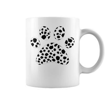 Dalmatian Dog Paw Polka Dot Polka Dot Women Tassen - Geschenkecke