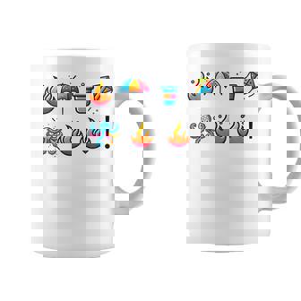 Decoding Puzzle F OFF Fun & Playful Graphic Print Coffee Mug - Monsterry