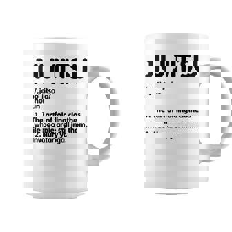 Definición De Jiu Jitsu Practicante Brasileño De Jiu-Jitsu Bjj Taza de café - Regaloses