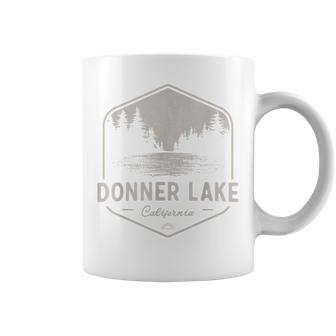 Donner Lake California Outdoors Vintage Coffee Mug | Seseable CA